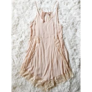 Free People Eyelash Slip! Pale Pink color, size S
